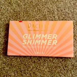 NWT Never Used/Opened Pacifica Beauty GLIMMER SHIMMER Highlighter/Blush Duo